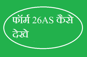 How to view form 26AS In Hindi