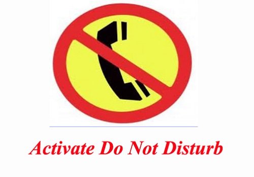 activate do-not-disturb